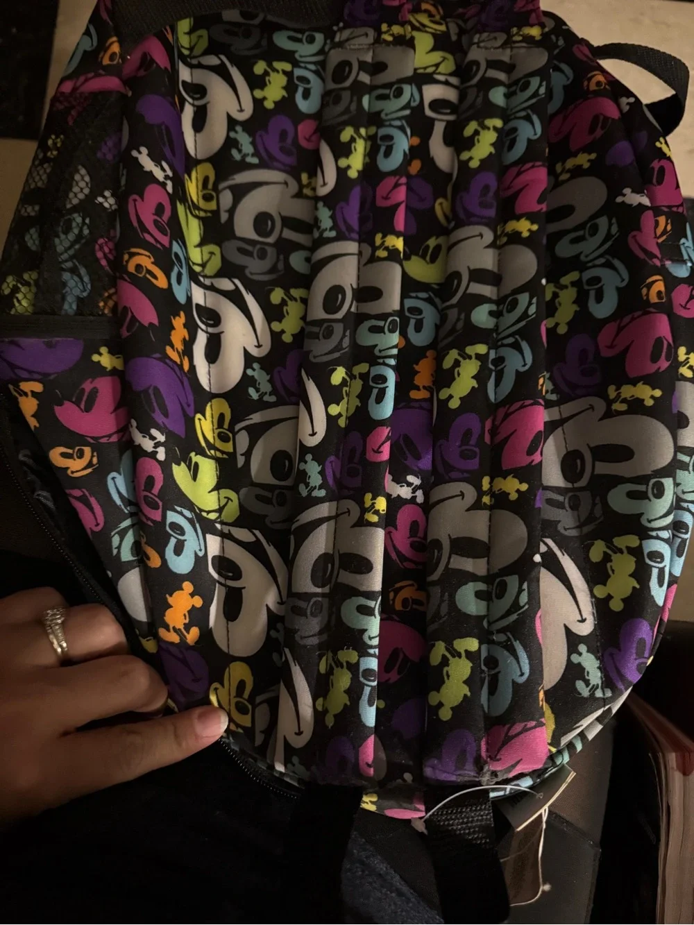 Disney-Parks  Multicolor Mickey Print backpack